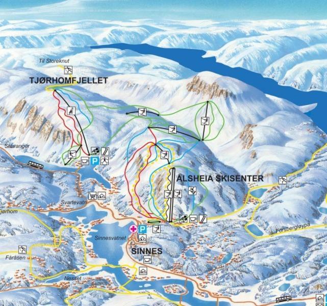 Flott Leilighet Pa Haugen I Sirdal Tjorhom Exterior photo